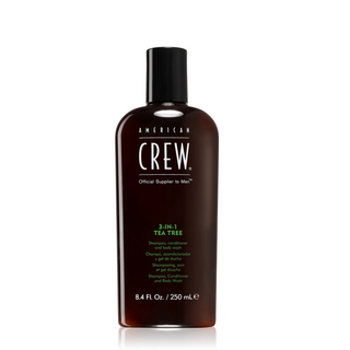 Засіб 3 в 1 , Шампунь , Кондиціонер , Гель для душу American Crew 3 IN 1 Tea Tree , 250 ml