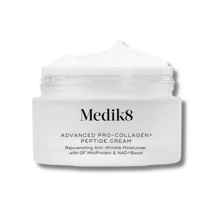 Омолоджувальний зволожувальний крем від зморшок із фактором росту MiniProtein&trade; та бустером довголіття NAD+ Medik8 - ADVANCED PRO-COLLAGEN+ PEPTIDE CREAM , 50 ml