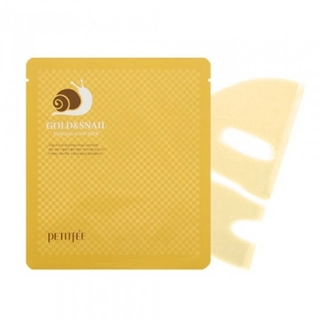 Гідрогелева маска для обличчя ЗОЛОТО/МУЦИН РАВЛИКА Gold&amp;Snail Transparent Gel Mask Pack, 1 шт