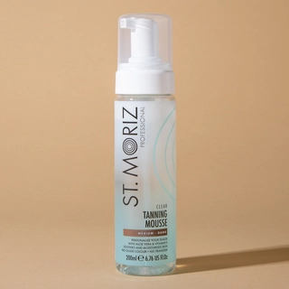 Автобронзат-мус St.Moriz Pro, Clear Mousse Medium-Dark, 200 мл