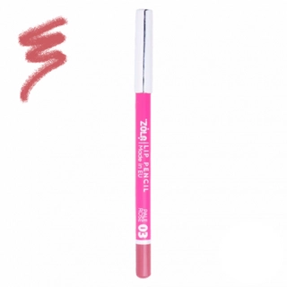 Олівець для губ ZOLA Lip Pencil 03 Pale Rose