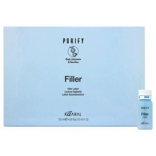 Kaaral Purify Filler Lotion Лосьйон-реконструктор з кератином і гіалуроновою кислотою 12*10 мл