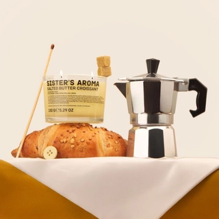 Ароматична свічка Sister’s Aroma SALTED BUTTER CROISSANT 150 г