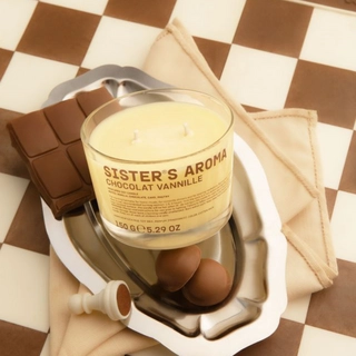 Ароматична свічка Sister’s Aroma CHOCOLAT VANNILE 150 г