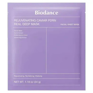 Маска гідрогелева антивікова з PDRN і ікрою BIODANCE Rejuvenating Caviar PDRN Real Deep Mask