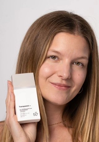 Сонцезахисний крем із центелою для контролю жирності шкіри TRANSPARENT-LAB OIL-CONTROL ULTRA FLUID CICA SUNSCREEN, 100 ml