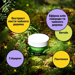 Крем з екстрактом чайного дерева Dr.Ceuracle Tea Tree Purifine Cream, 50 г