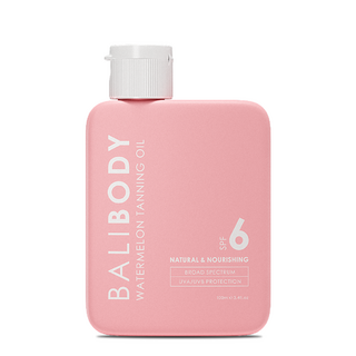 Масло для засмаги з насінням кавуна SPF6 - Bali Body Watermelon Tanning Oil SPF6 , 100 ml