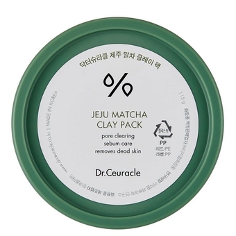 Dr.Ceuracle Jeju Matcha Clay Pack - Очищуюча глиняна маска з чаєм , 115 g