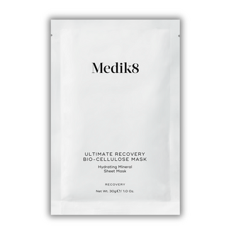 Зволожуюча гідратувальна біоцелюлозна маска Medik8 - ULTIMATE RECOVERY™ BIO-CELLULOSE MASK , 30 гр
