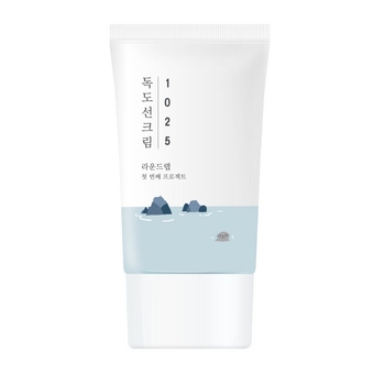 Сонцезахисний крем з морською водою ROUND LAB 1025 Dokdo Sunscreen 50 ml
