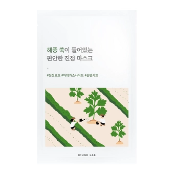 Заспокійлива тканинна маска ROUND LAB Mugwort Calming Mask Sheet 25 ml