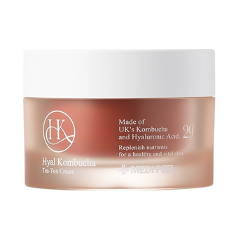 Крем-гель для обличчя зволожуючий з комбучею Hyal Kombucha Tea-Tox Cream, 50 мл