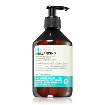 Шампунь для жирної шкіри голови Insight Rebalancing Shampo 400мл