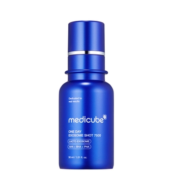Інтенсивна сироватка з екзосомами та спікулами для звуження пор Medicube One Day Exosome Shot Pore Ampoule 7500 30 мл