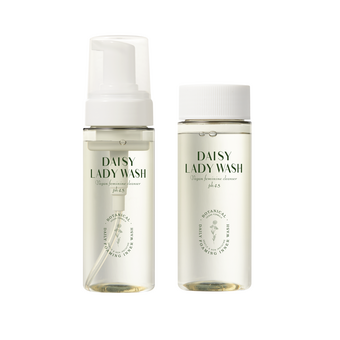 CU Dr. Solution Daisy Lady Wash – Веганська пінка для інтимної гігієни з запасним блоком 150 мл + 150 мл