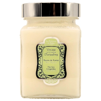 Масло каріте з ароматом зеленого чаю та імбиру La Sultane De Saba Shea Butter Green Tea Ginger 300г