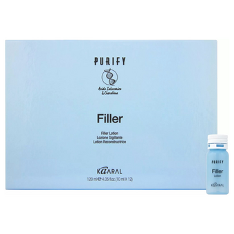 Kaaral Purify Filler Lotion Лосьйон-реконструктор з кератином і гіалуроновою кислотою 12*10 мл