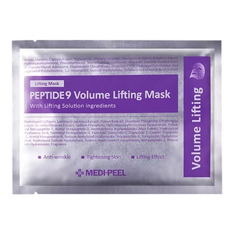 Тканинна маска для обличчя з ефектом ліфтингу MEDI-PEEL Peptide 9 Volume Lifting Mask 25 мл