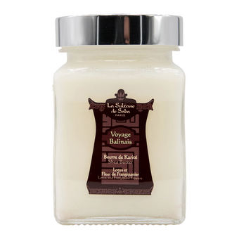 Масло каріте Лотос і Франжипані La Sultane de Saba Voyage Balinais Shea Butter Lotus and Frangipani Flowers 300г