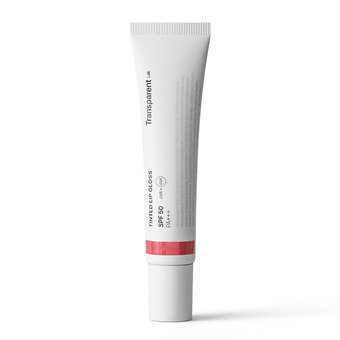 Бальзам для губ з SPF 50 кольору рожевий TRANSPARENT-LAB ROSE - TINTED LIPGLOSS SPF, 15 мл