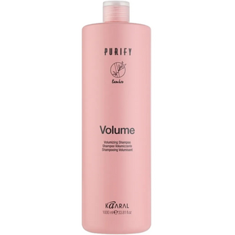Kaaral Purify Volume Shampoo Шампунь для тонкого волосся, з екстрактом бамбука 1000 мл