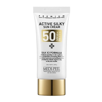 Сонцезахисний крем для обличчя Active Silky Sun Cream SPF50+, 50 мл