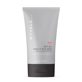 The Ritual Sport Сонцезахисний лосьйон для обличчя та тіла SPF 50+ , 100 ml