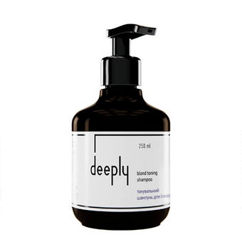 Тонувальний шампунь для блонду deeply , 250 ml